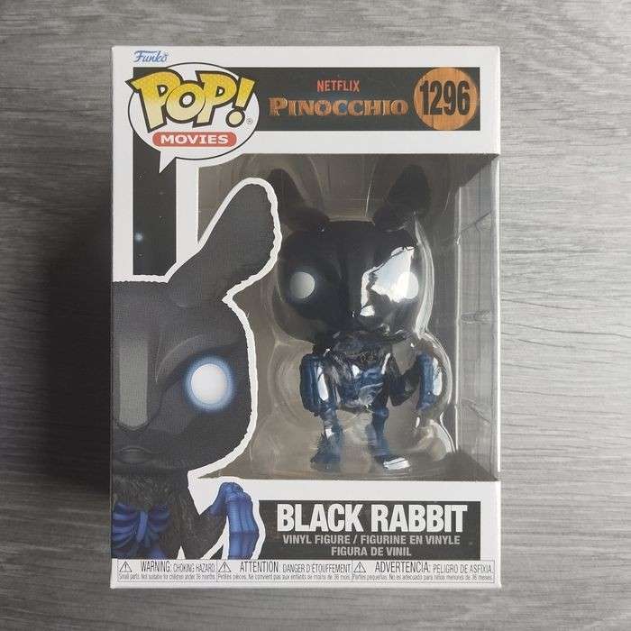 Pinocchio : Figurine Funko Pop N° 1296 (Black Rabbit)