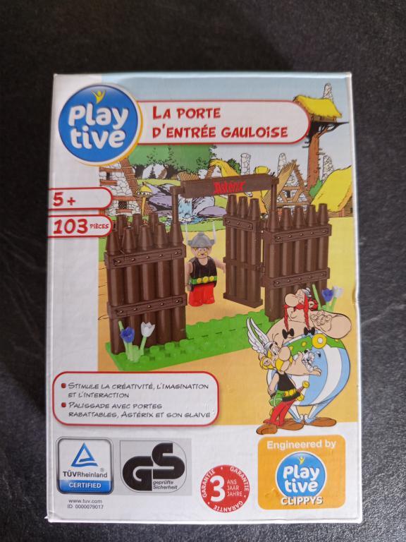 Blocs de constructions - Astérix - La porte d'entrée Gauloise