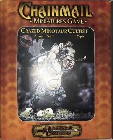 chainmail crazed minotaur cultist