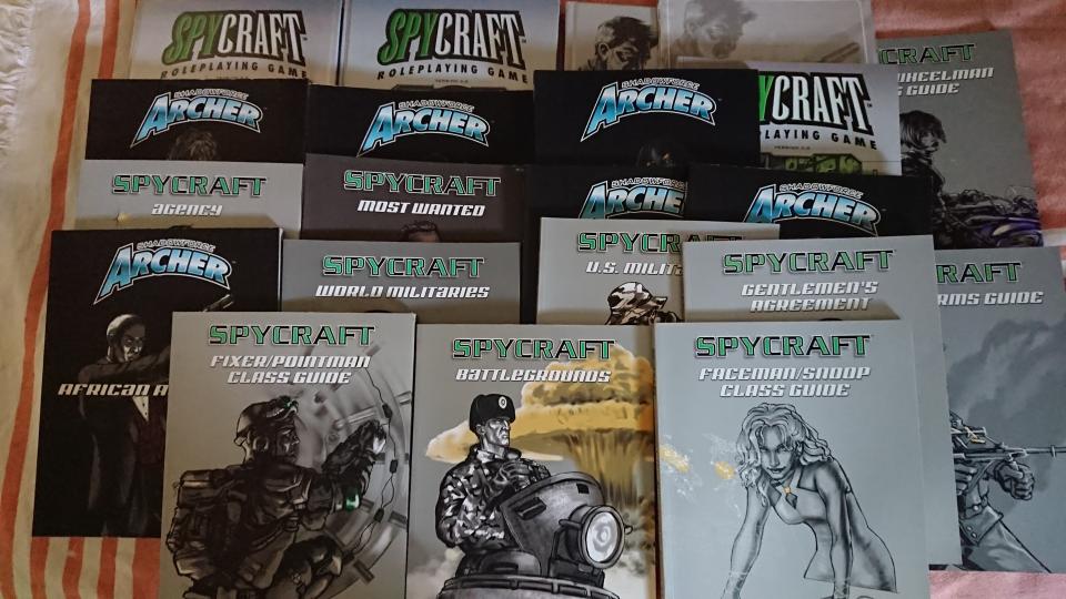 Collection Spycraft RPG