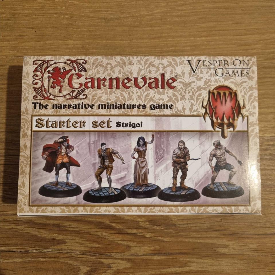 Carnevale Starter Set Strigoi - Jeu de figurines narratif
