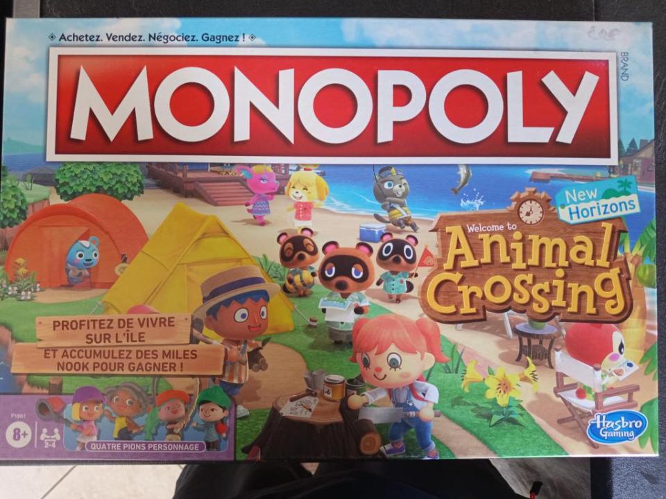 Jeu de société - Monopoly - Animal Crossing - Complet