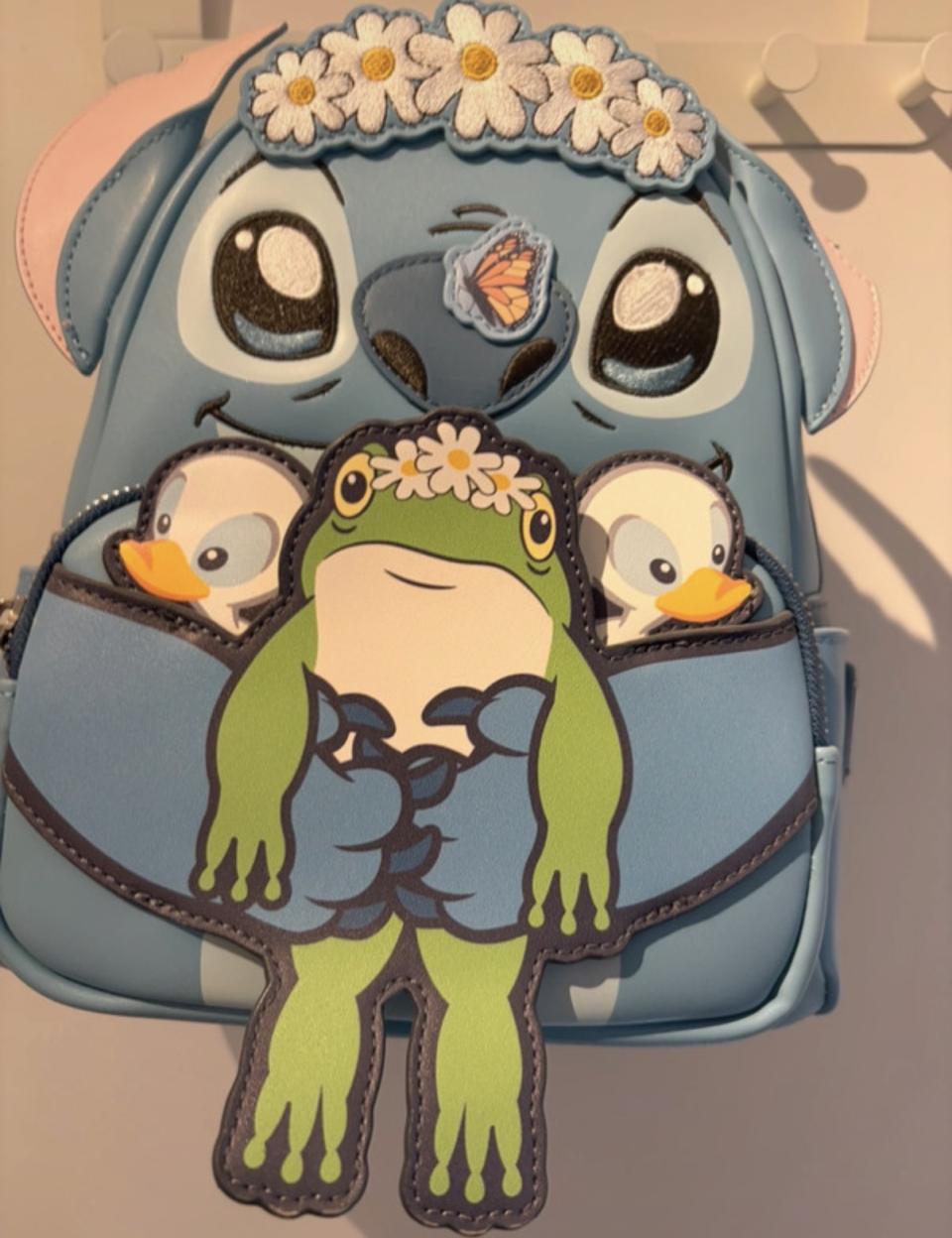 Loungefly Stitch et grenouille