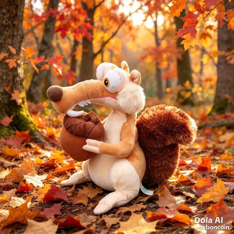 Peluche Scrat & sa Noisette L'Âge de Glace
