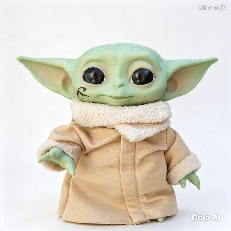 Peluche sonore grogu the Mandalorian Star Wars