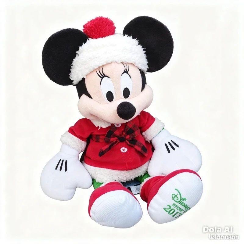 Peluche minnie mouse noel 2017 Disney Store Edition speciale