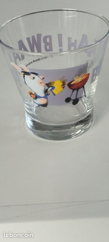 Verre Quick lapins cretins collector