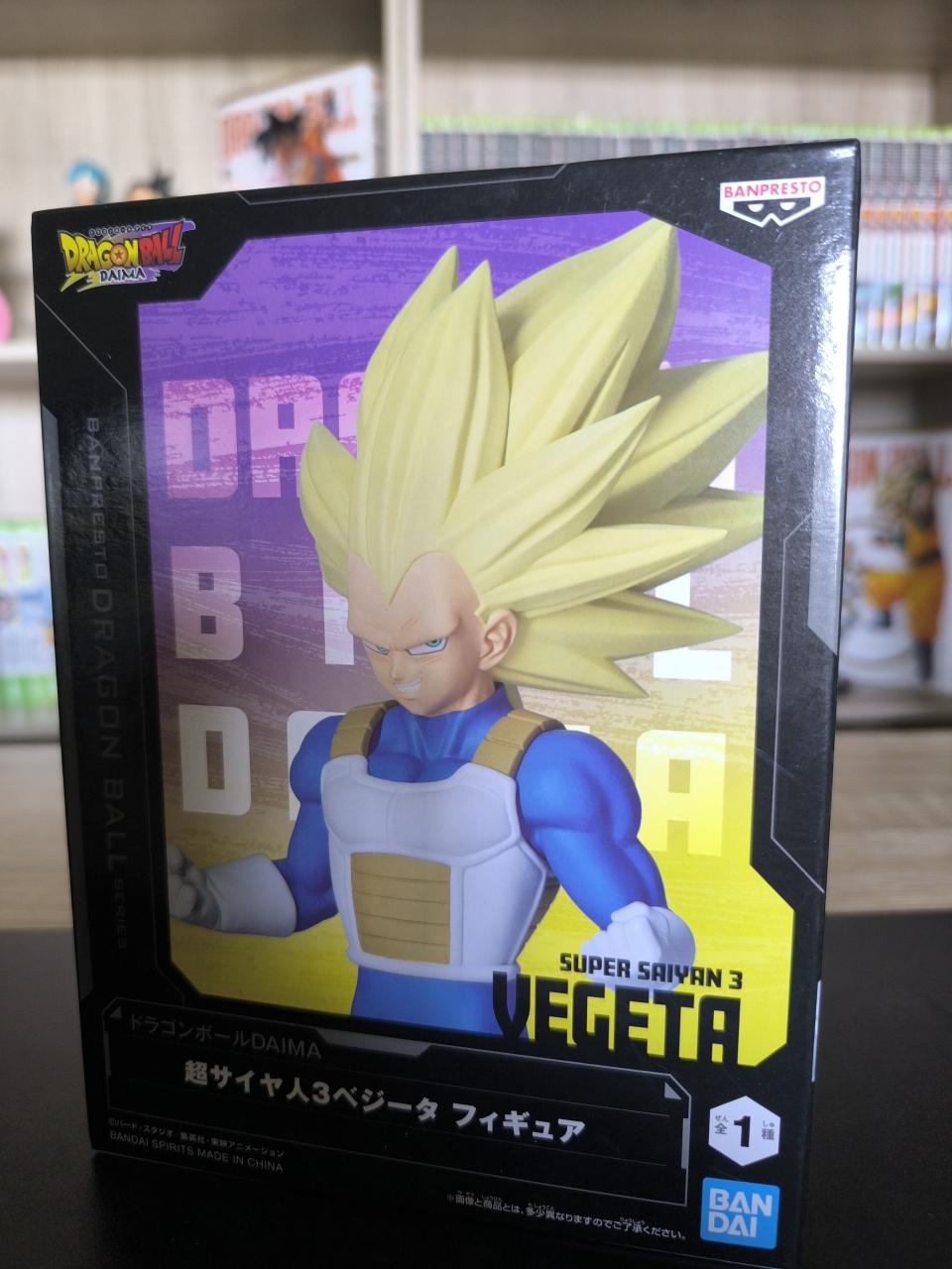 Figurine Vegeta Super Saiyan 3 – Dragon Ball DAIMA – Banpresto – Officielle Import Japon