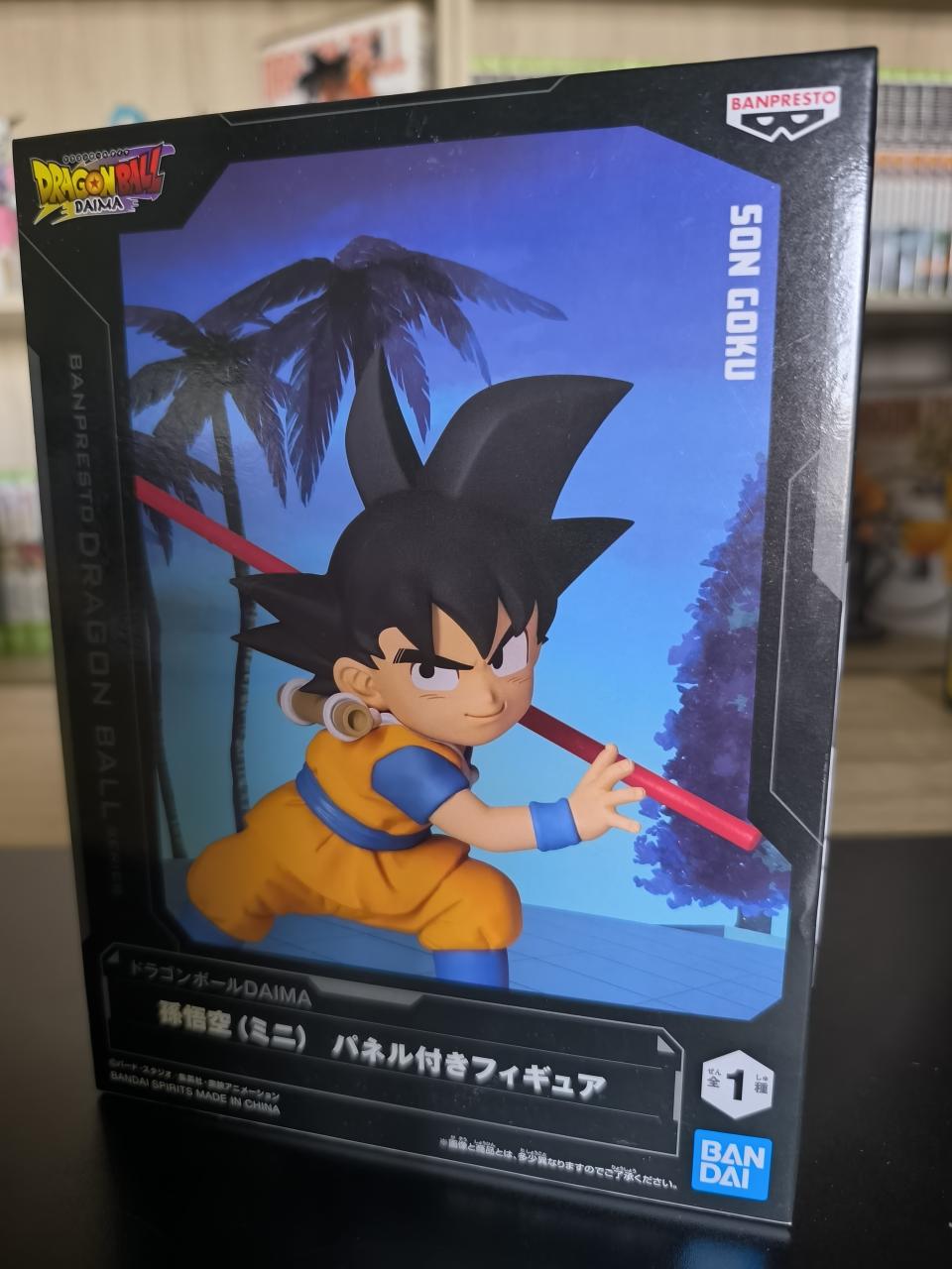 Figurine Son Goku (Mini) – Dragon Ball DAIMA – Banpresto – Officielle Import Japon