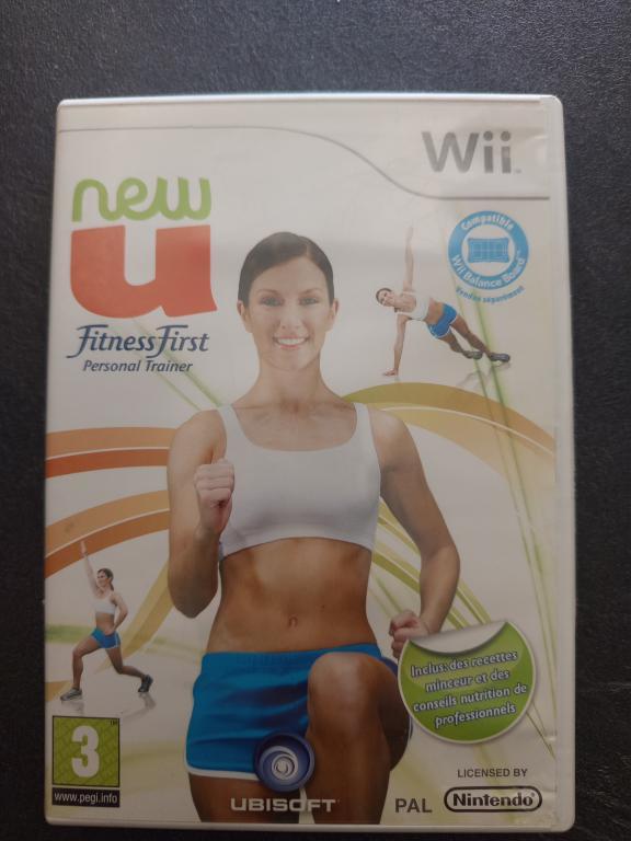 Nintendo - Wii - NewU - Fitness first - Personal trainer