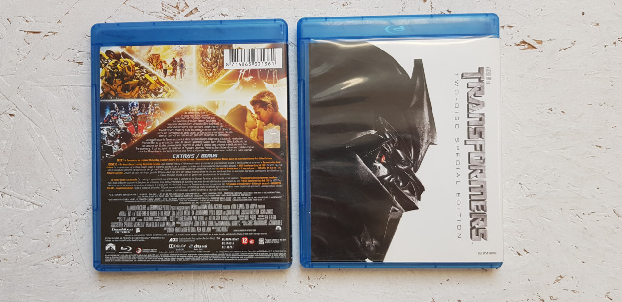 Image article Transformers + Transformers 2 : La Revanche