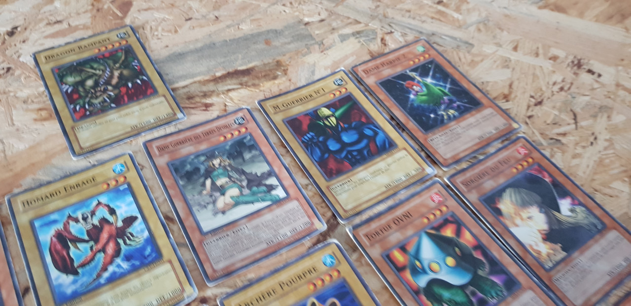 Image article Lot 19 cartes Yu-gi-ho 1er génération