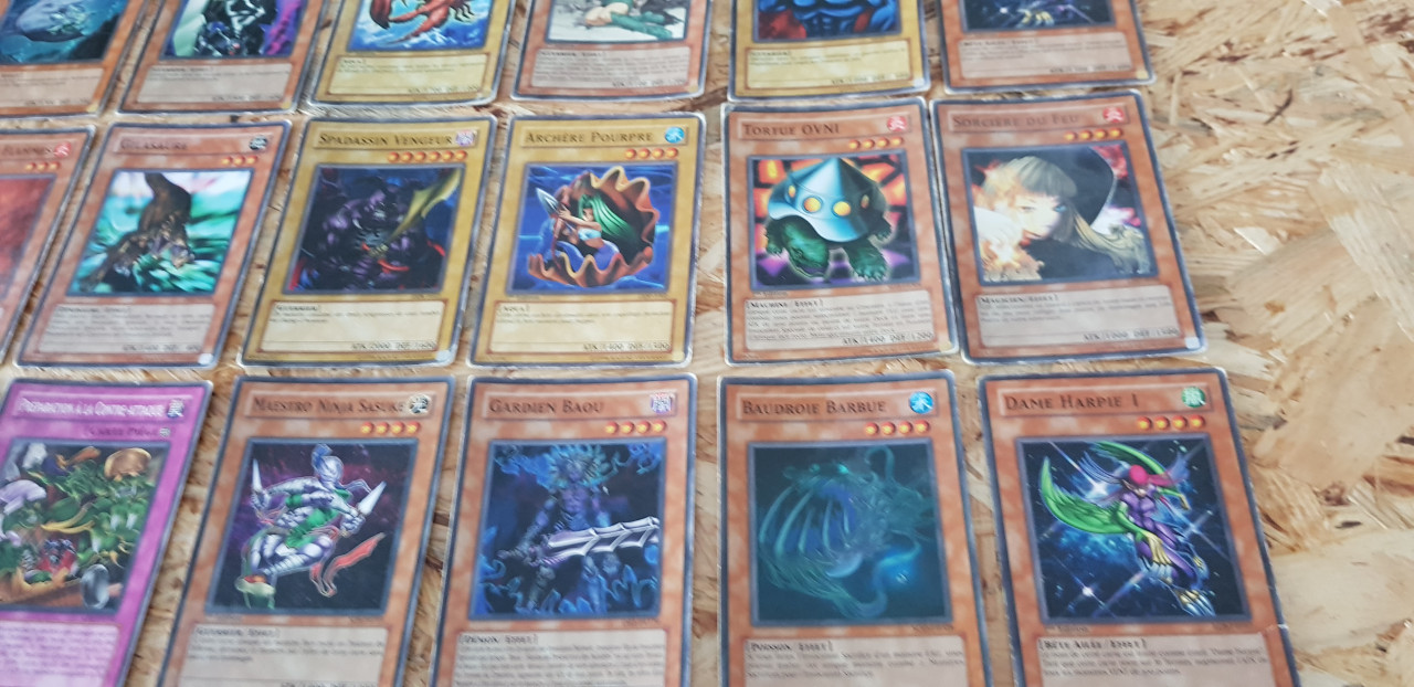 Image article Lot 19 cartes Yu-gi-ho 1er génération