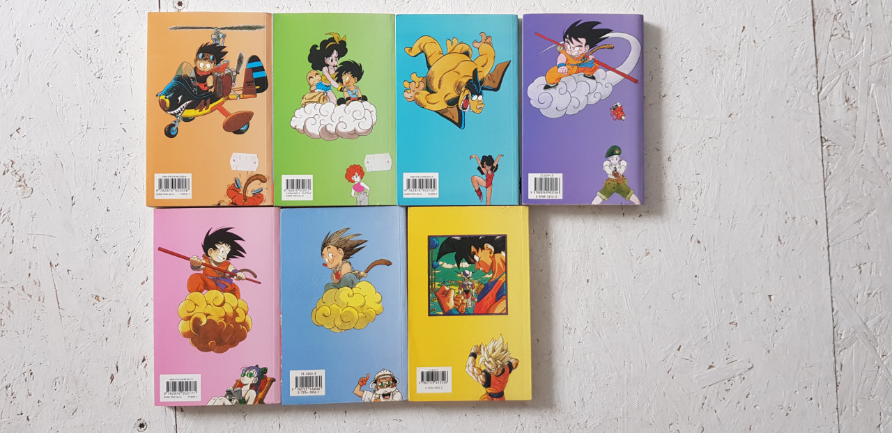 Image article Lot manga Dragon ball