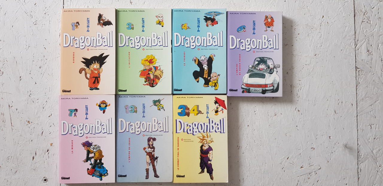 Image article Lot manga Dragon ball
