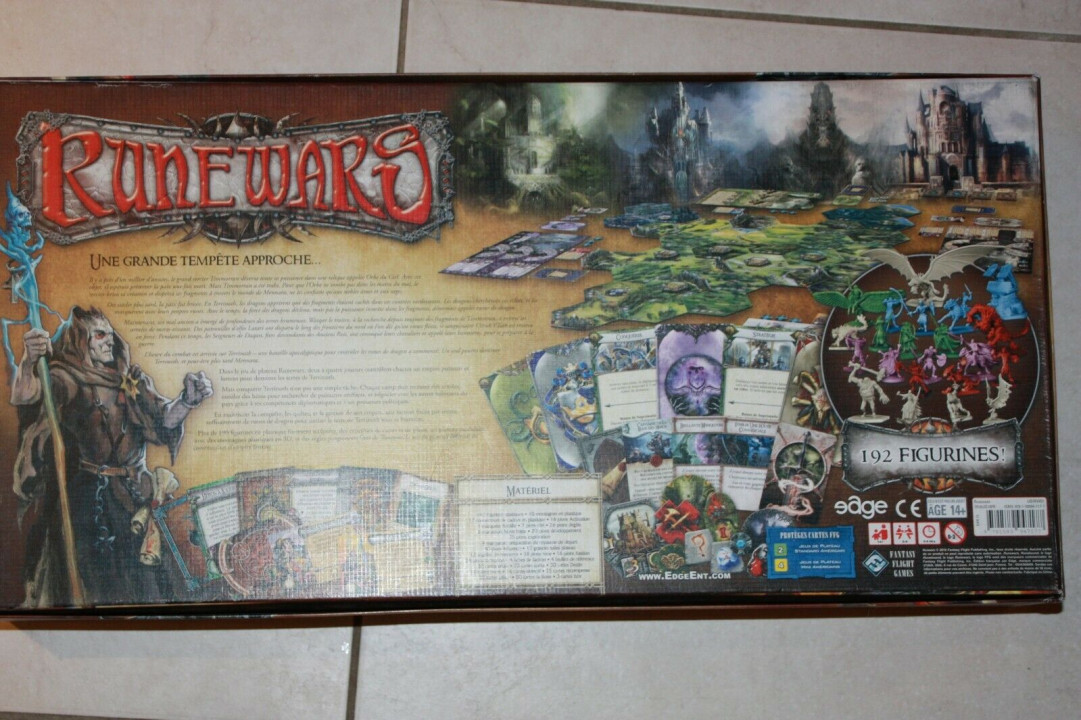 Image article RUNEWARS Jeu de Plateau 1st Édition ( style imperial terra great ) Boardgame ash