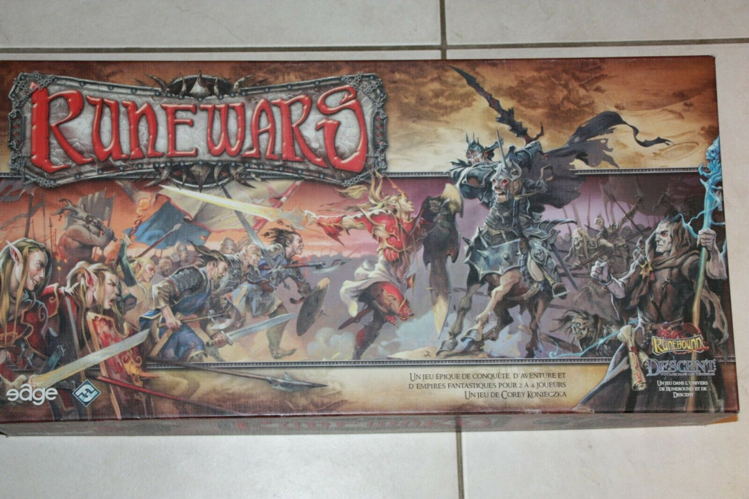 Image article RUNEWARS Jeu de Plateau 1st Édition ( style imperial terra great ) Boardgame ash