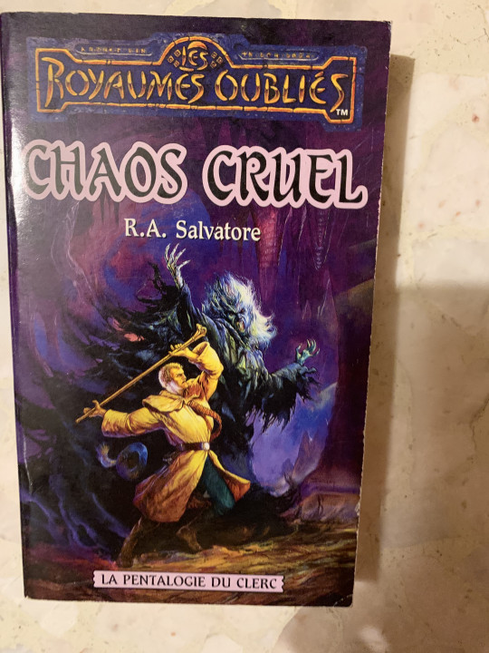 Image article Les royaumes oubliés : Chaos cruel, pentalogie du clerc