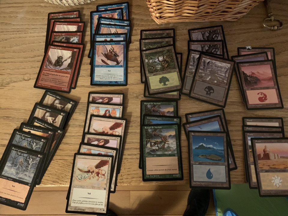 Image article Lot de carte starter Magic
