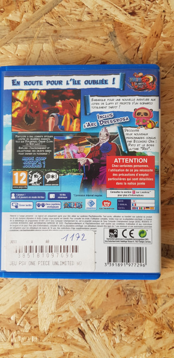 Image article One Piece PS Vita