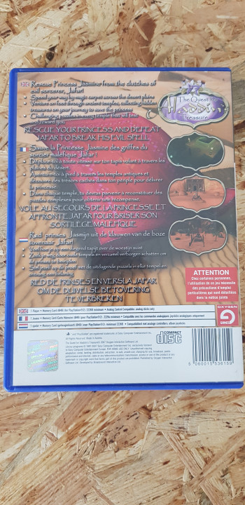 Image article The quest for aladdin treasor's ps2