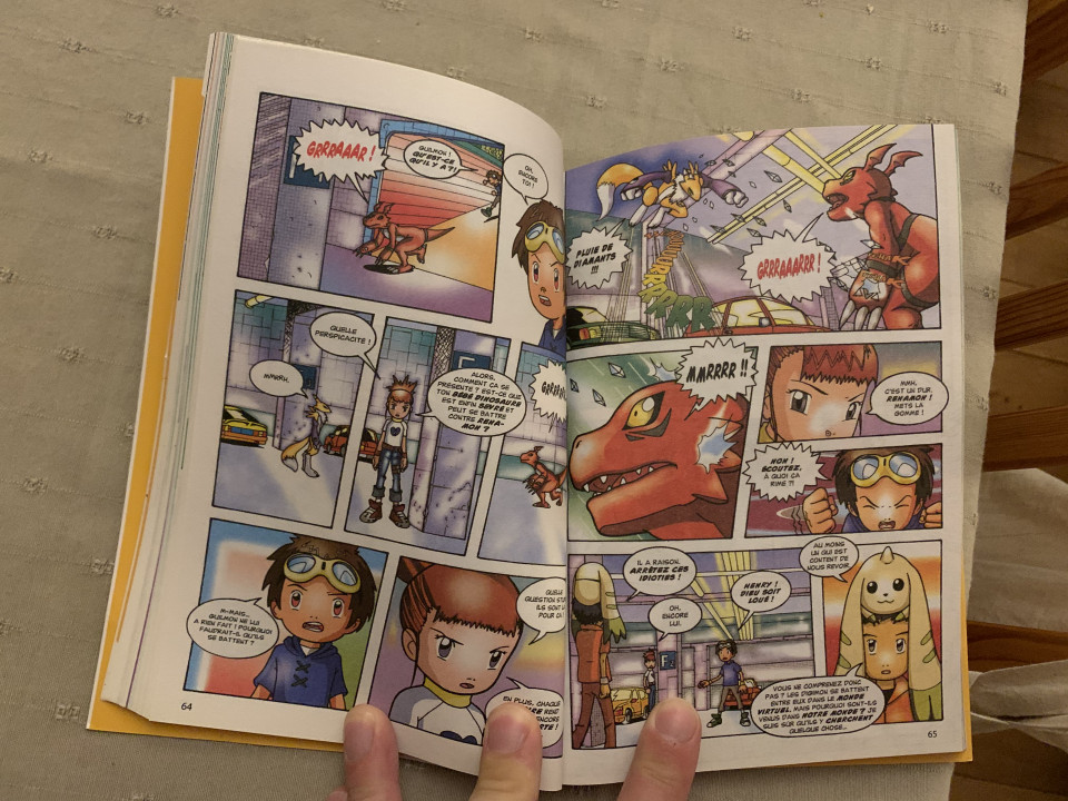 Image article Manga digimon
