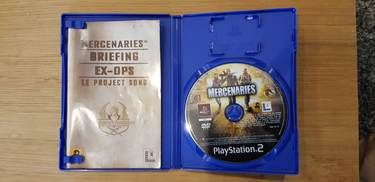 Image article Mercenaries ps2