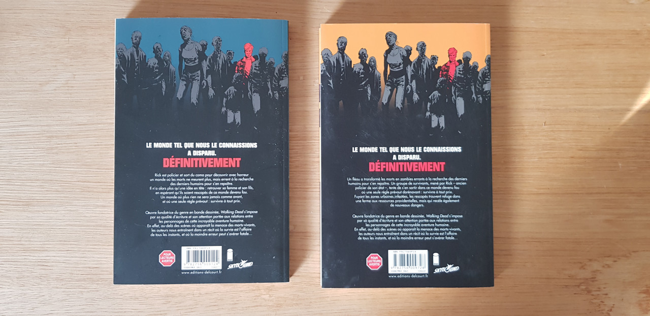 Image article The walking Dead tome 1 et 2