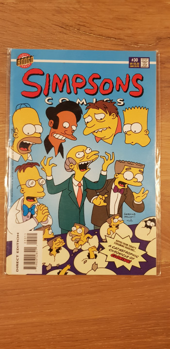 Image article The simpsons comics #30 1997