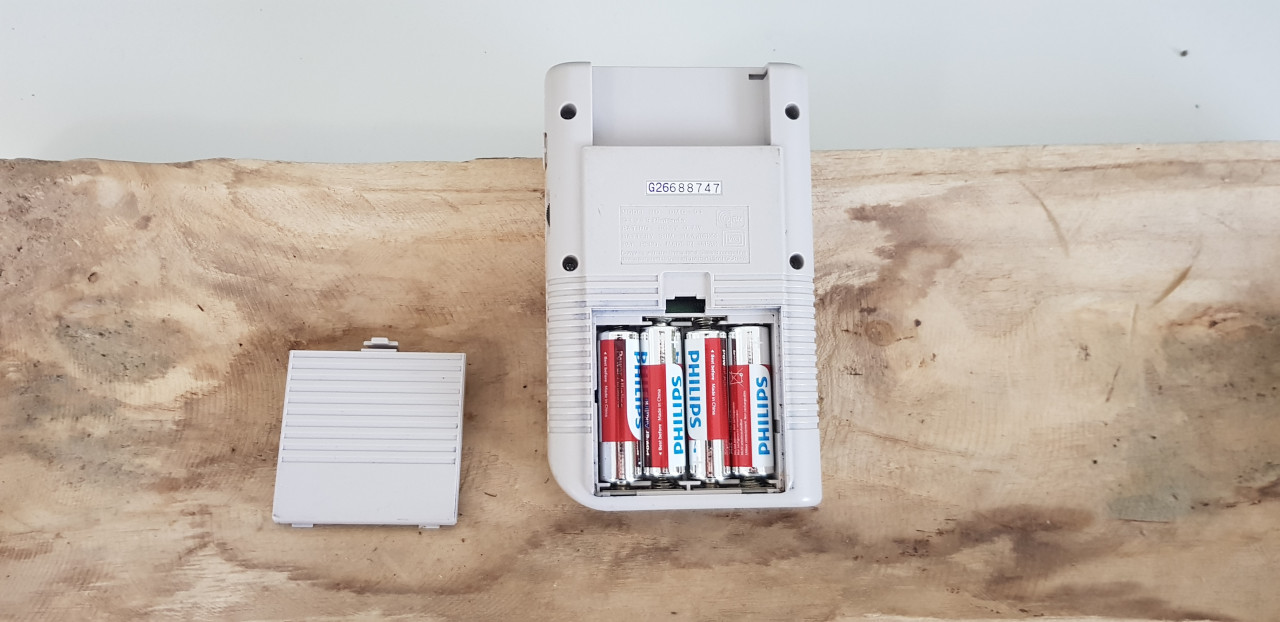 Image article Gameboy gris + Tertris