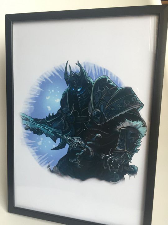 Image article Création originale Warcraft Arthas